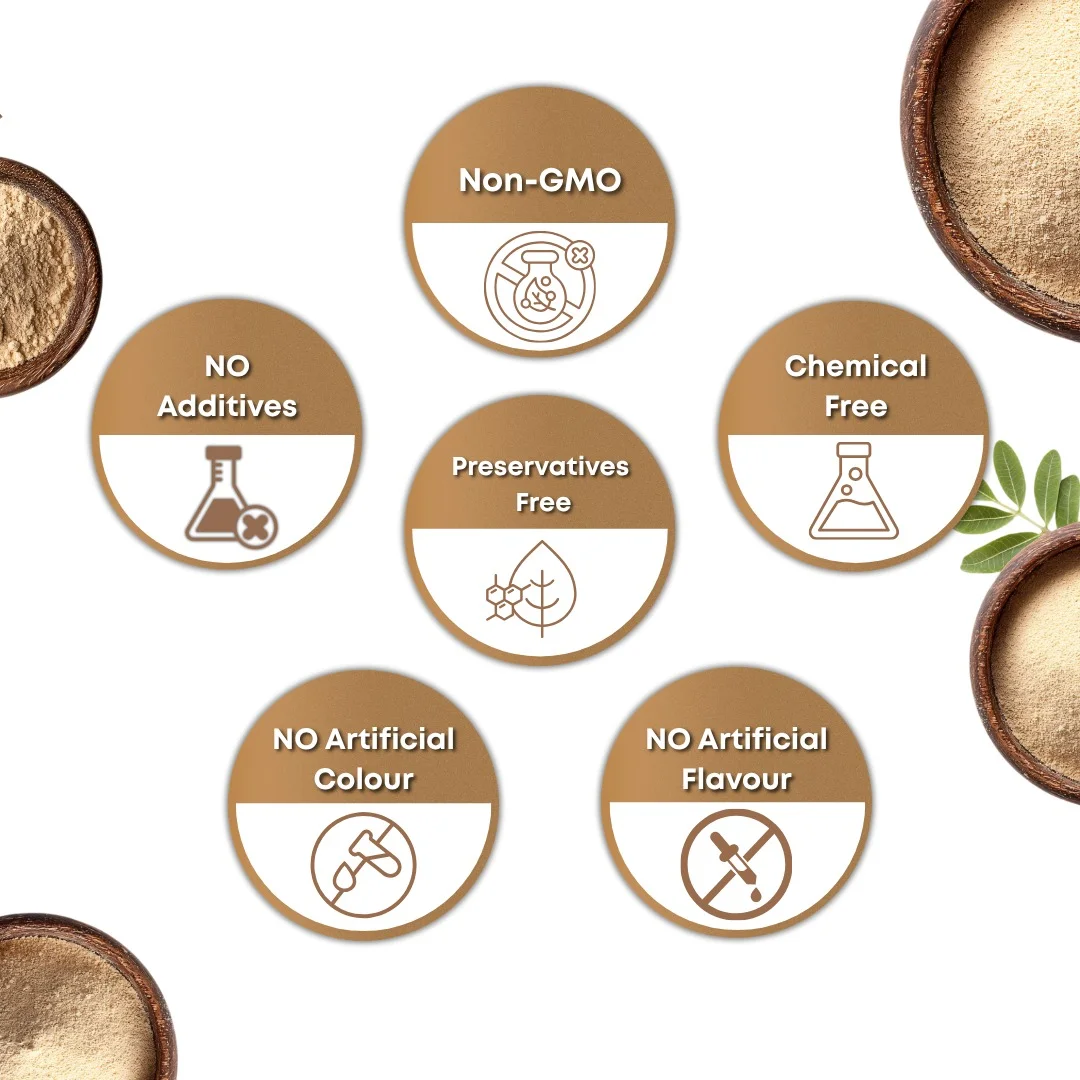 Ashwagandha Capsules authentic herbal texture, organic botanical ingredients and purity assurance