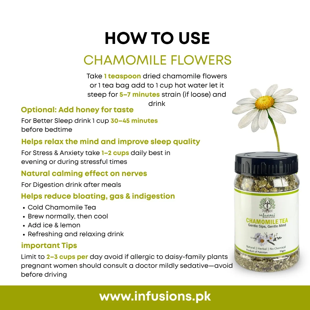 How to brew Chamomile Tea - preparation method and daily brewing instructions