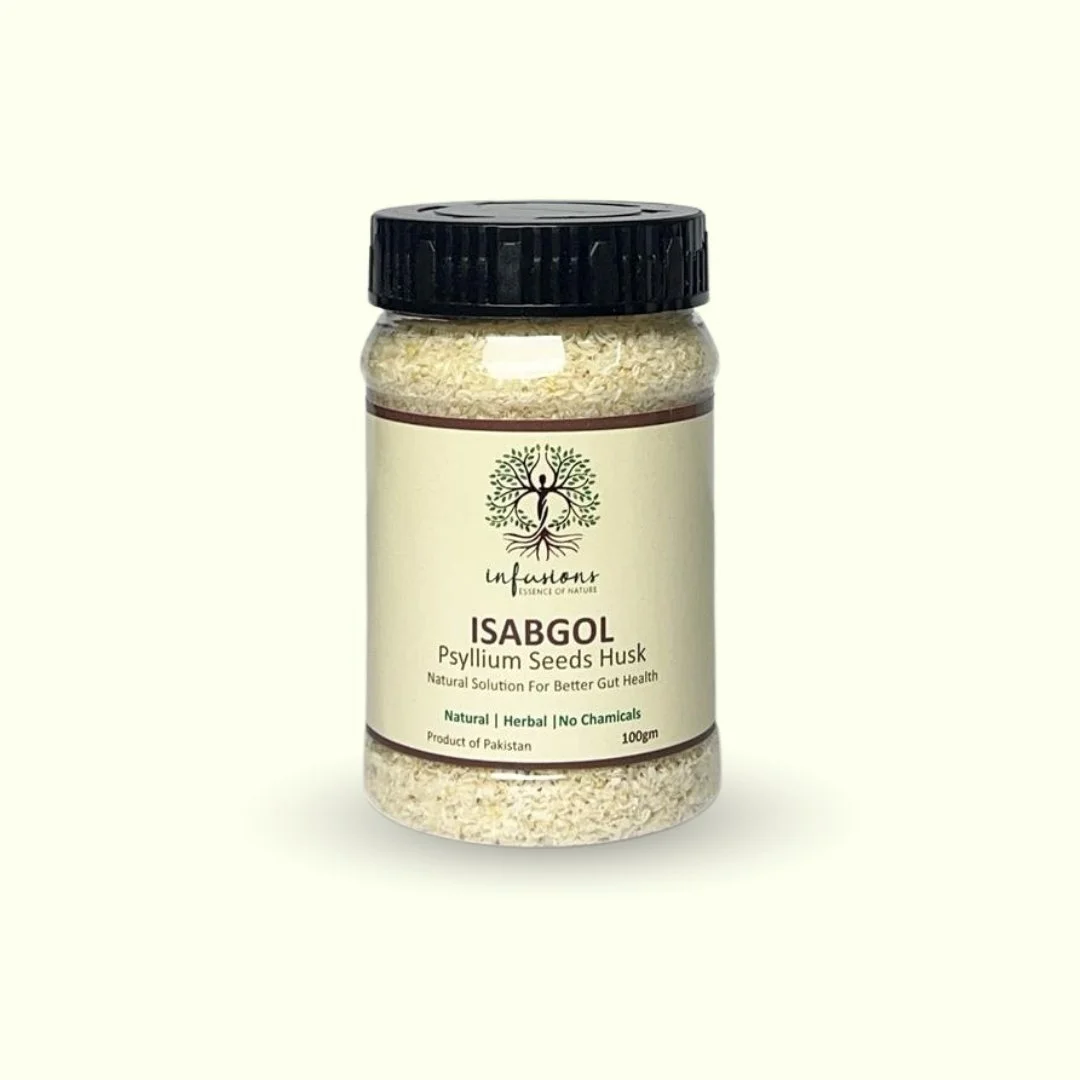 Isabgol | Ispaghol Husk – Natural Psyllium Husk Powder by Infusions Pakistan