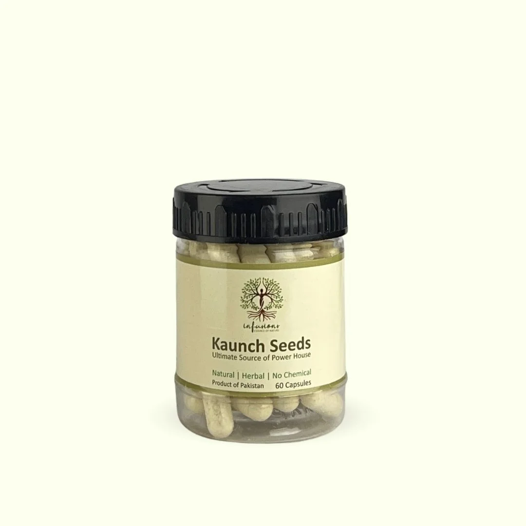 Kaunch Capsules – Velvet Bean for Energy & Stamina by Infusions Pakistan