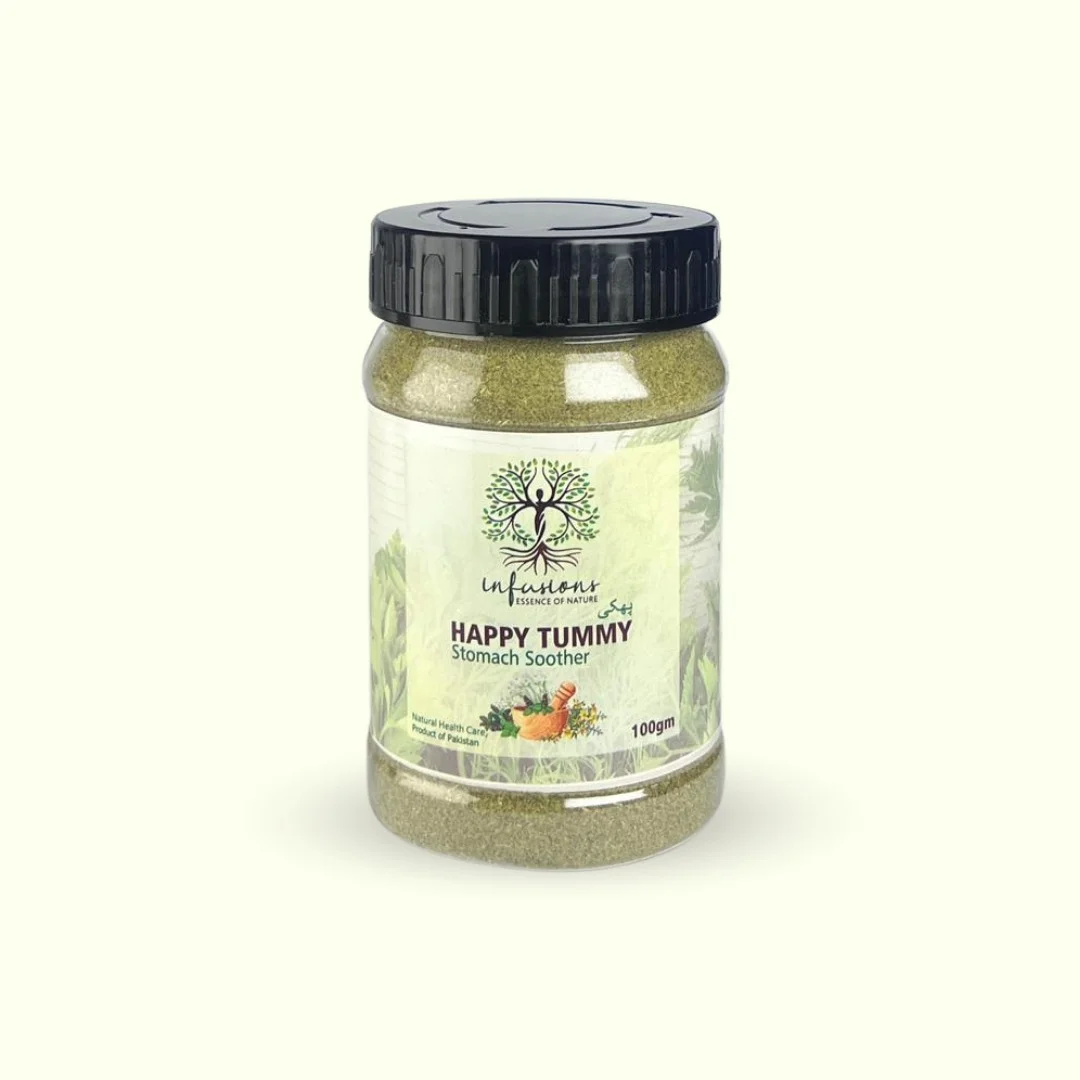 Happy Tummy – Natural Digestive Booster Powder by Infusions Pakistan