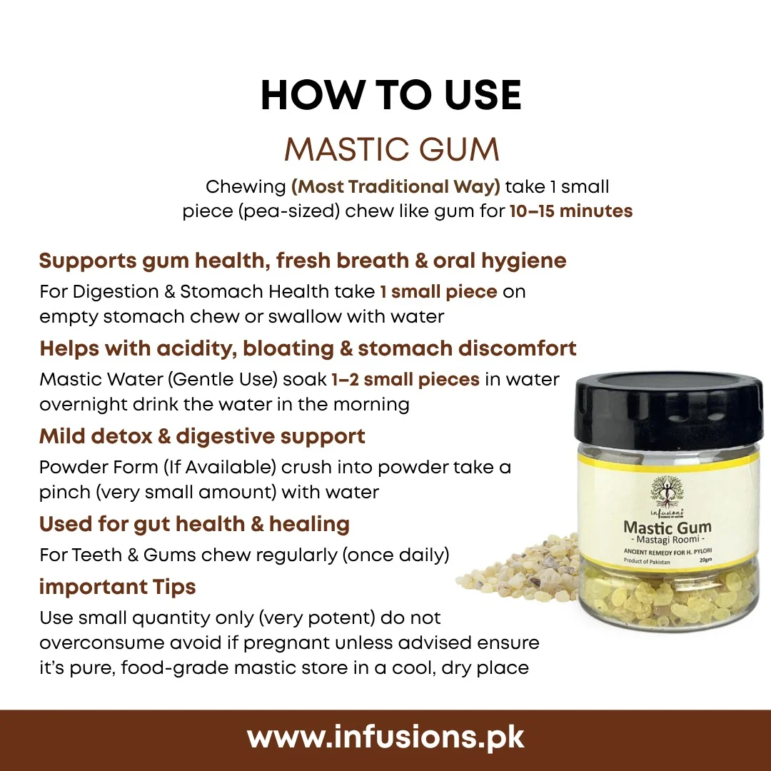 How to use Mastic Gum - directions for use, dosage and step-by-step instructions