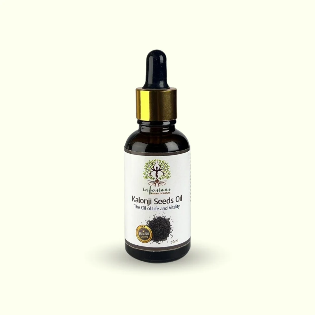 Cold Pressed Kalonji Oil | Organic Black Seed Oil in Pakistan by Infusions Pakistan