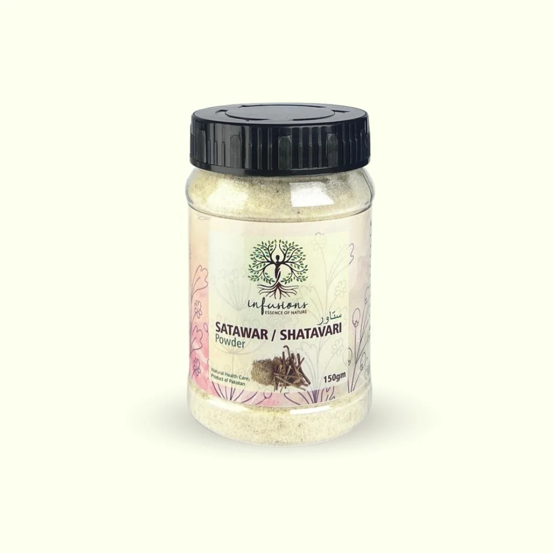 Satawar Shatavari Powder jar by Infusions