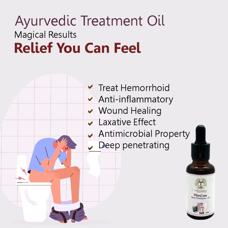 Piles Care, Organic Oil, Treatment Oil, hemorrhoids