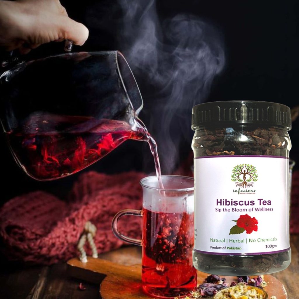 Hibiscus Tea – 100% Natural & Caffeine-Free
