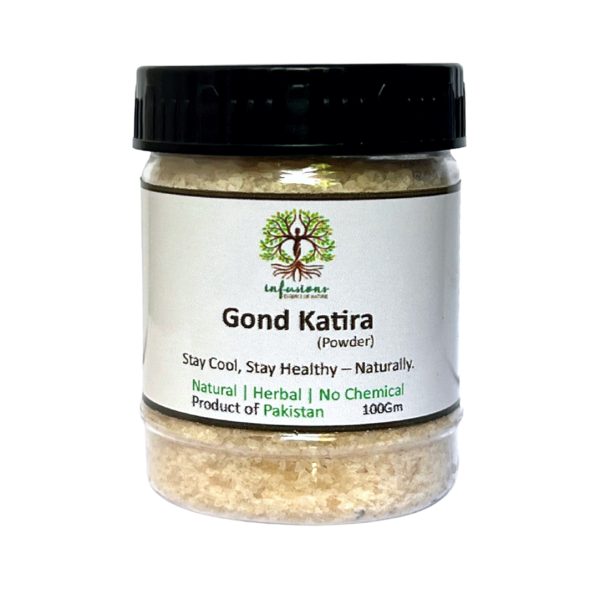 100% Pure & Natural Tragacanth Gum (Gond Katira) Supports digestive health & natural detoxification Helps in cooling the body & relieving acidity Rich in soluble fiber for overall wellness Ideal for beverages, desserts, and herbal remedies