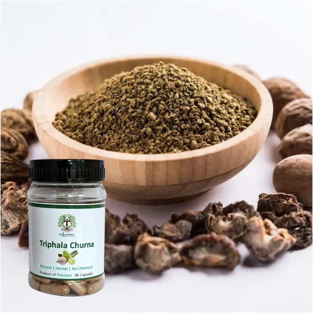 Triphala Churan Capsules – 100% Pure Ayurvedic Digestive & Detox Support